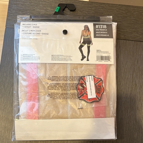 Women's Classic Firefighter Costume - Picture 3 of 3